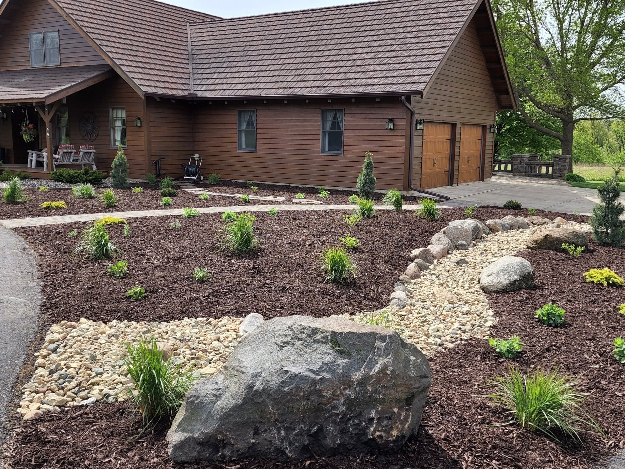 landscape plantings