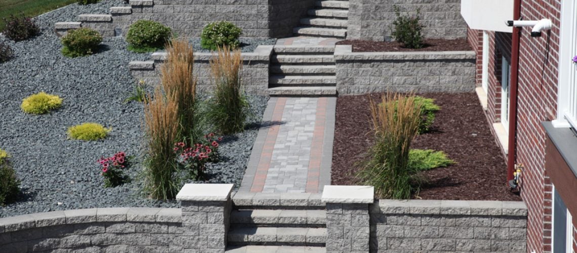 Fairbault retaining wall