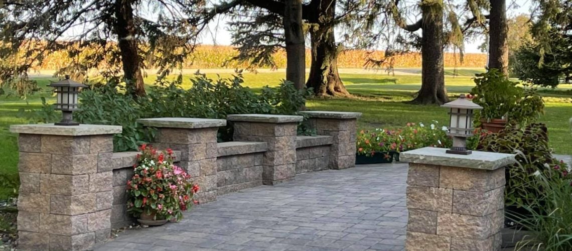 Paver walkway